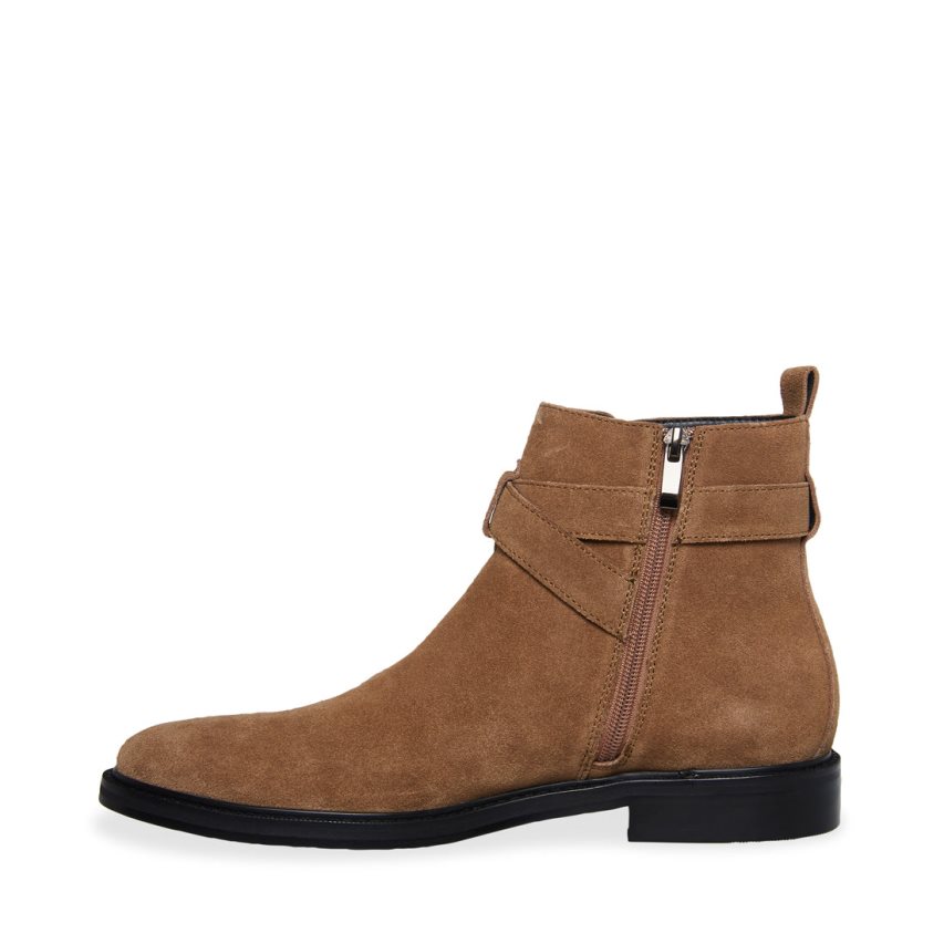 Brown Steve Madden Matthew Suede Men's Ankle Boots | PH 9347CZH